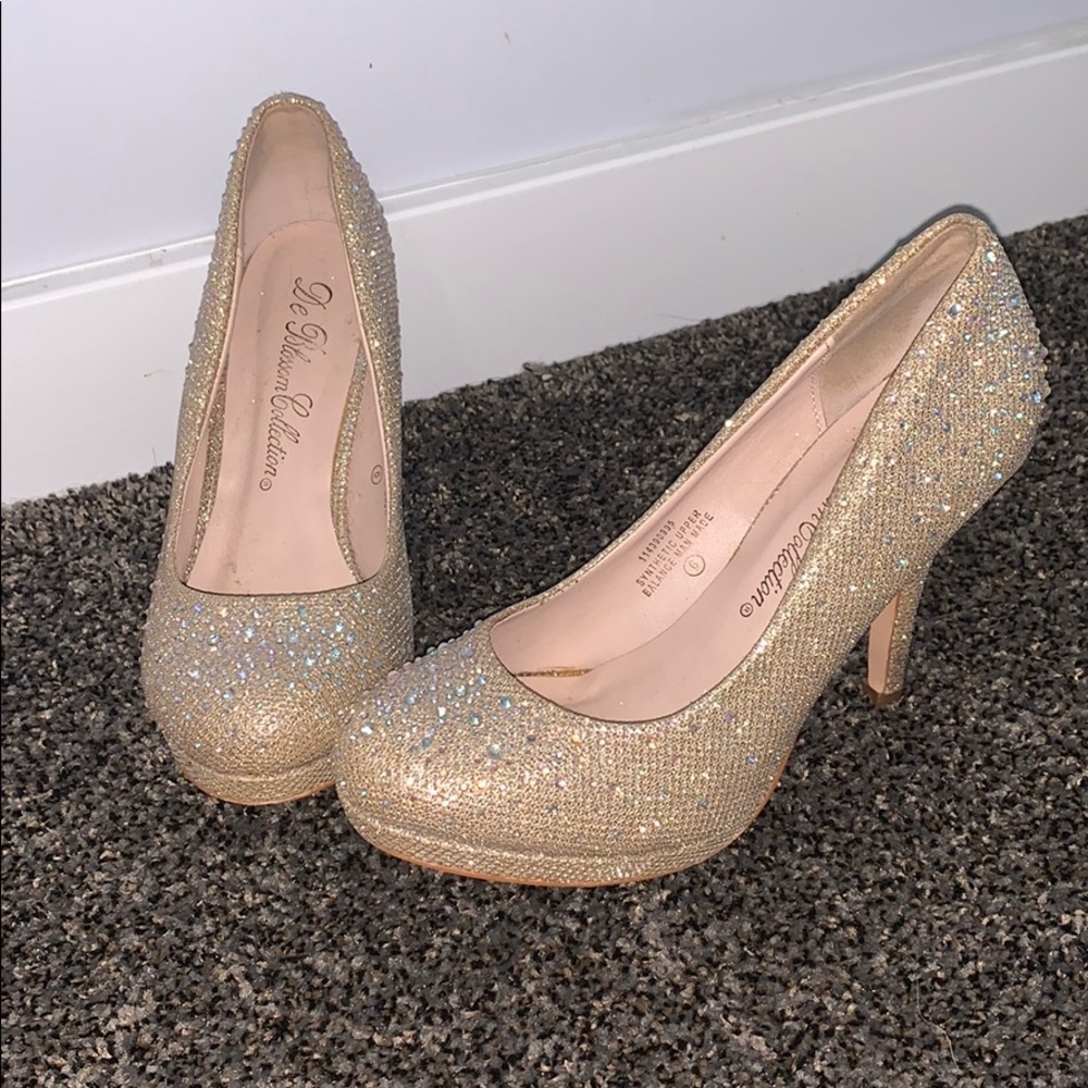 De Blossom Collection sparkly heels